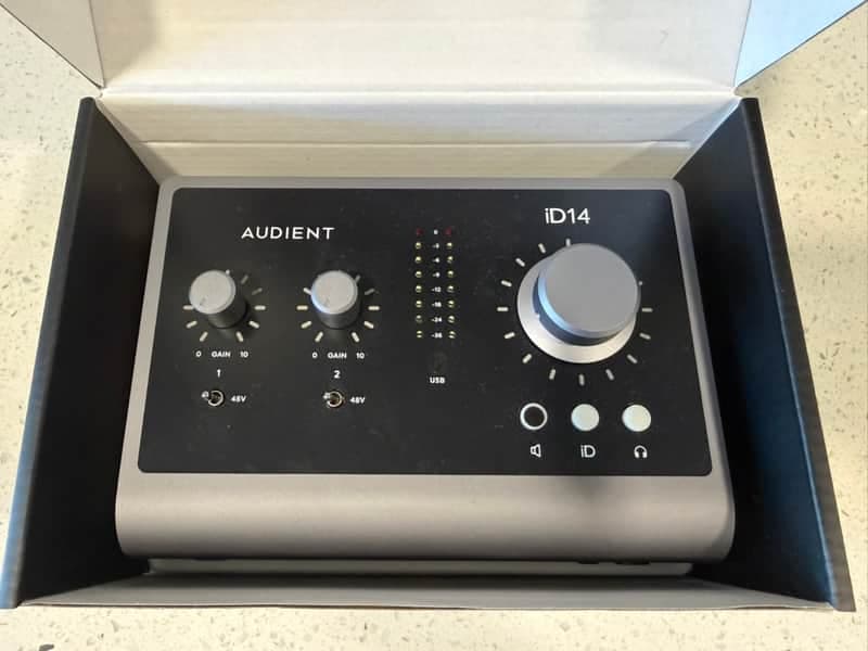 Audient iD14 MKII USB-C Audio Interface 2021 - Black