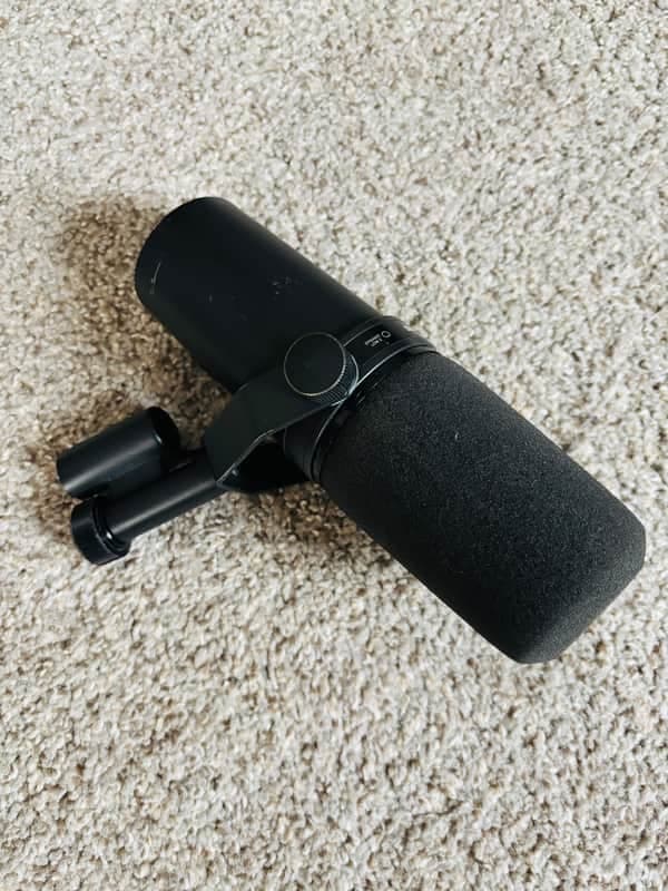 Shure SM7B Cardioid Dynamic Microphone 2001 - Present - Black