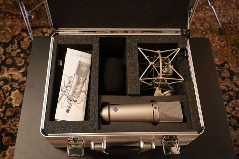 Neumann U87 Ai Large Diaphragm Multipattern Condenser Microphone 1986 - Present - Nickel