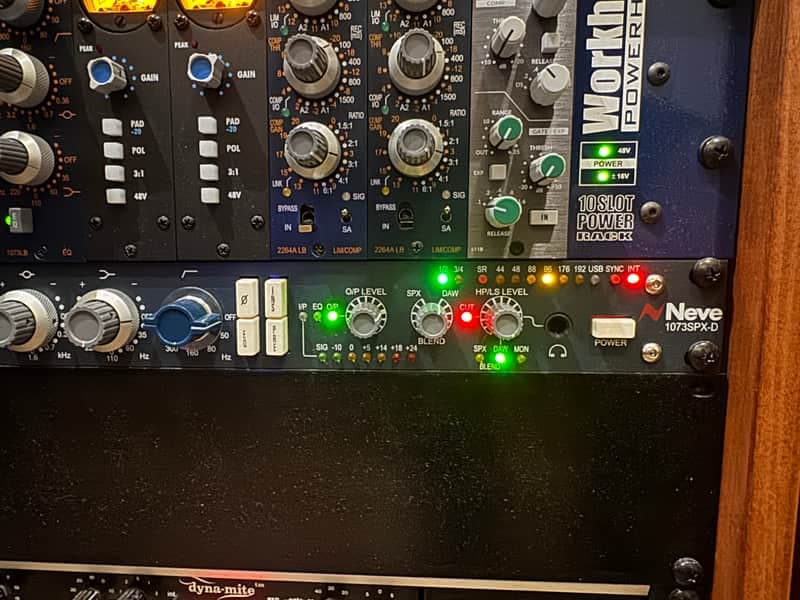 AMS Neve 1073SPX-D USB Audio Interface 2024 - Present - RAF Blue