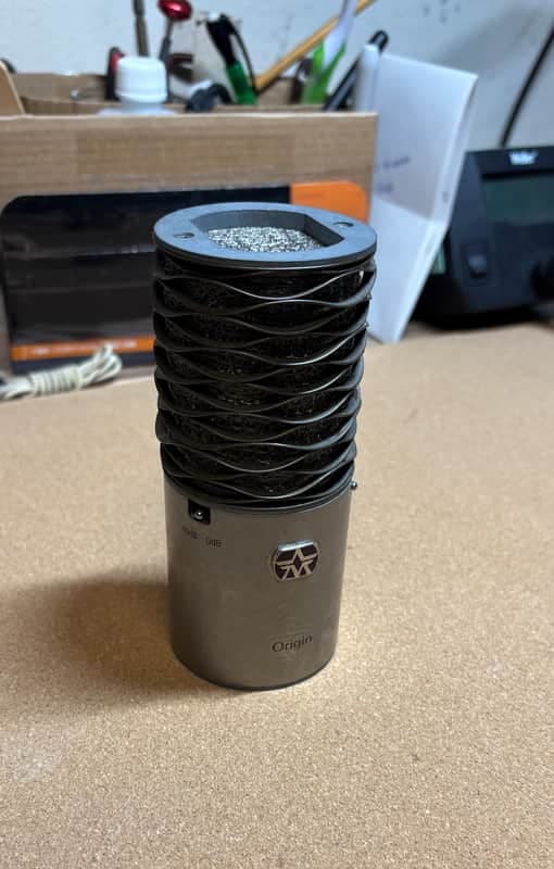 Aston Origin Large Diaphragm Cardioid Condenser Microphone 2010s - Metal
