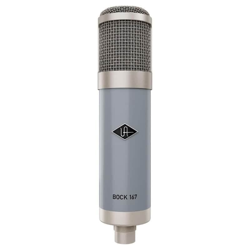 Universal Audio BOCK-167 Tube Condenser Microphone with Dual-Symmetrical K67 Capsule, Lundahl Transformer and Golden Unit Mic Sounds