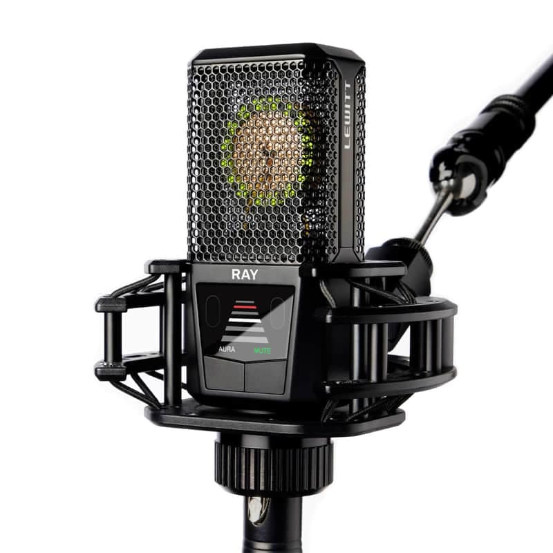 Lewitt RAY Large-Diaphragm Condenser Microphone with Distance Sensing Mute