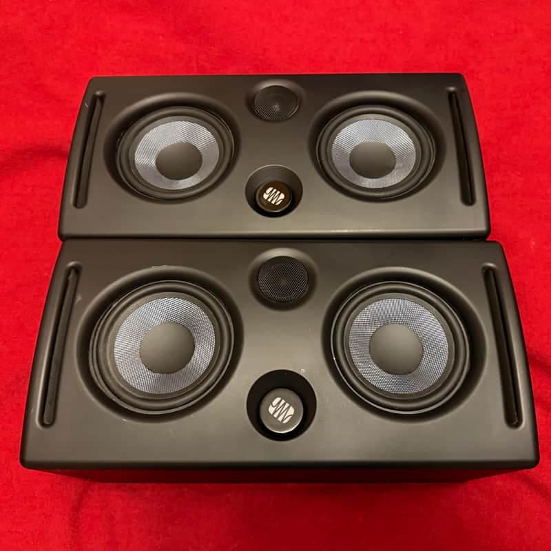PreSonus Eris E44 2-Way Dual 4.5" Active Studio Monitor (Pair) 2015 - Present - Black