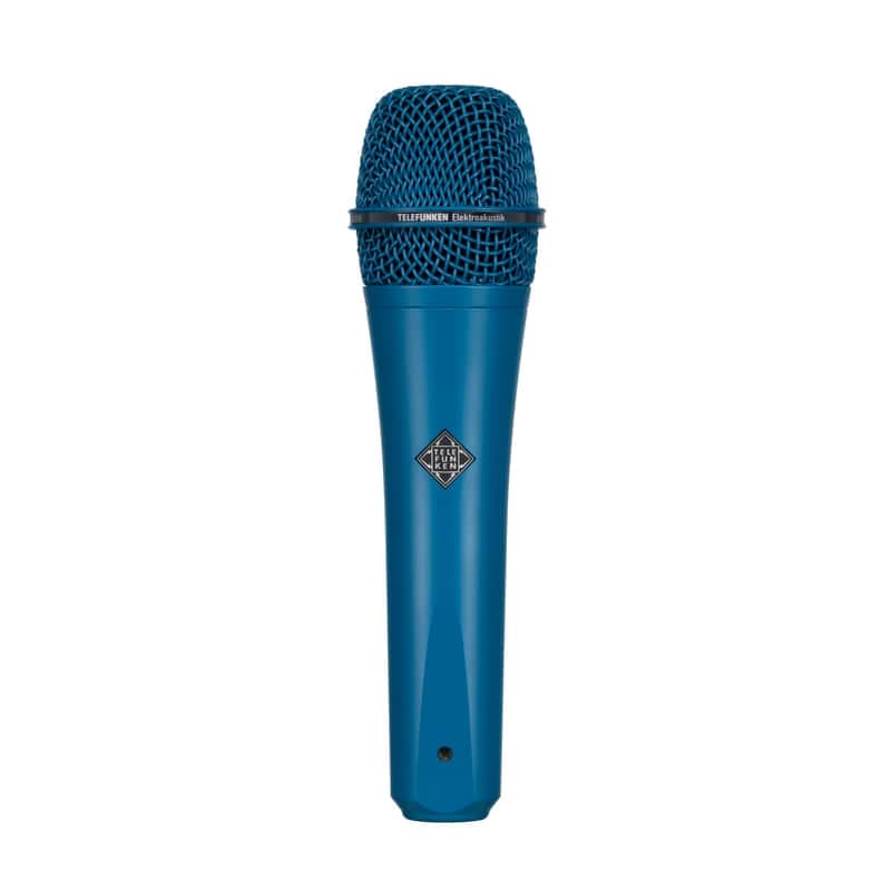 Custom Shop M-80 Dynamic Handheld Microphone (Blue)
