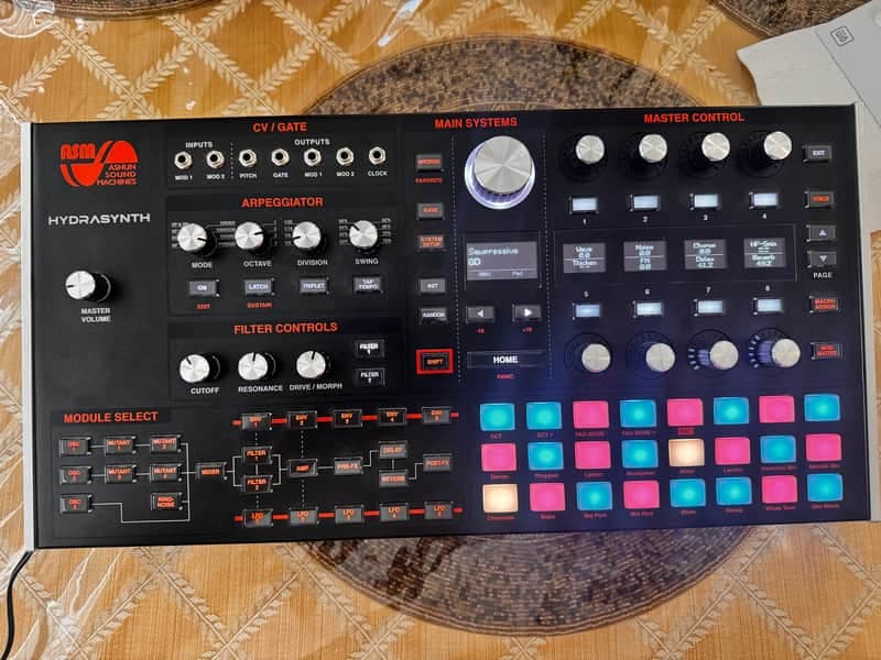 ASM Hydrasynth Desktop Polyphonic Synthesizer 2020 - Black