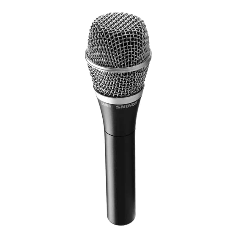 Mint Shure SM86 Cardioid Condenser Vocal Microphone for Professional Use in Live Performance