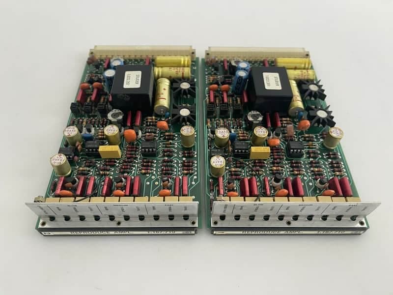 2x Studer B67 Reproduce Amplifier - 1.167.710-12 (NOT TESTED) #5
