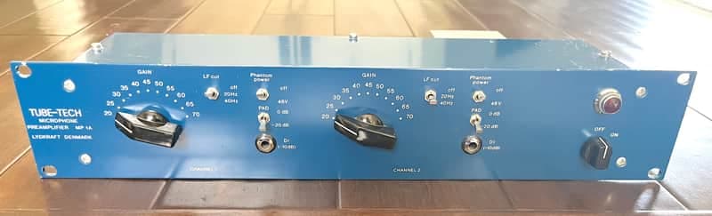 Tube-Tech MP 1A 2-Channel Mic Preamp & DI