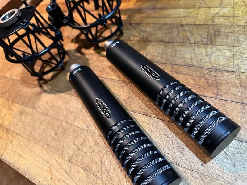 Royer R-101 Pair Passive Ribbon Microphones - Sound Amazing!