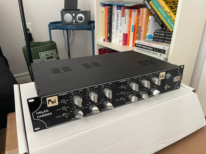 A-Designs Audio HM2EQ Hammer Dual Channel Tube EQ HM2EQ