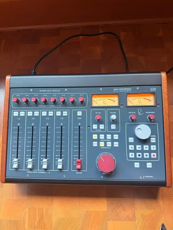 MINT Rupert Neve Designs 5060 Centerpiece 24 x 2 Desktop Mixer with extras