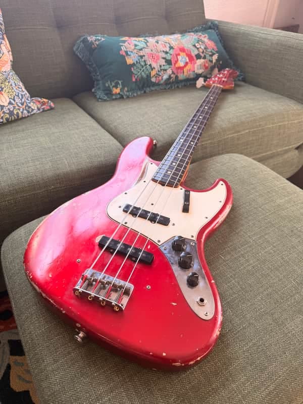 Fender Jazz Bass 1964 - Candy Apple Red