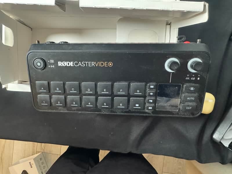 Rode RODECaster Video Audio and Video Production Console 2024 - Black