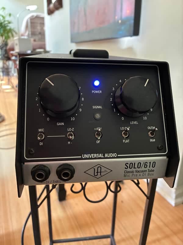 Universal Audio Solo 610 preamp, lightly used, like new