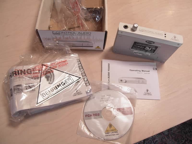 Behringer FCA202 F-Control Audio Interface Firewire