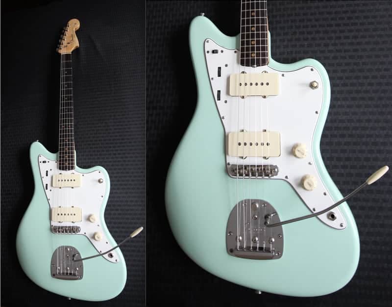 Early 1964 Pre-CBS Fender Jazzmaster — Surf Green, Clay Dots — Gruhn-Appraised