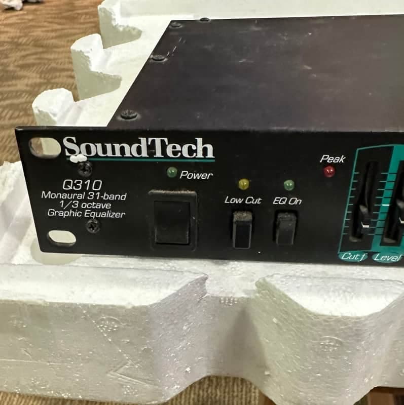 Soundtech Q310 equalizer 2020 - Black
