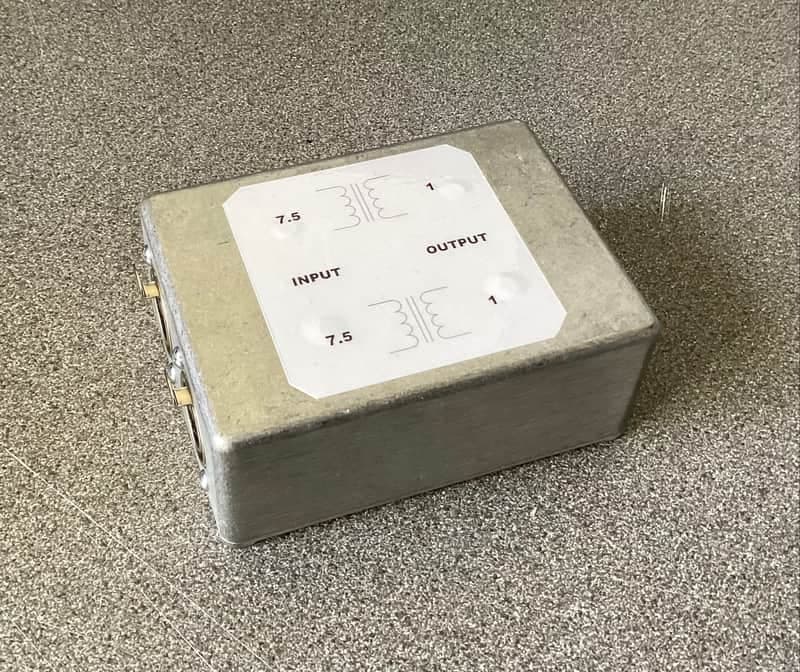 Transformer Level Converter / Isolator / Colour Box / 7.5 : 1 Ratio