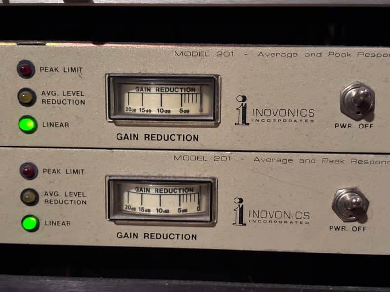 Inovonics 201 Limiter 1970s - Tan