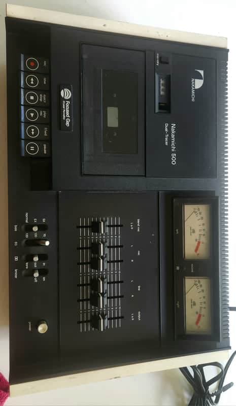 Nakamichi 500 Dual-Tracer Cassette Recorder