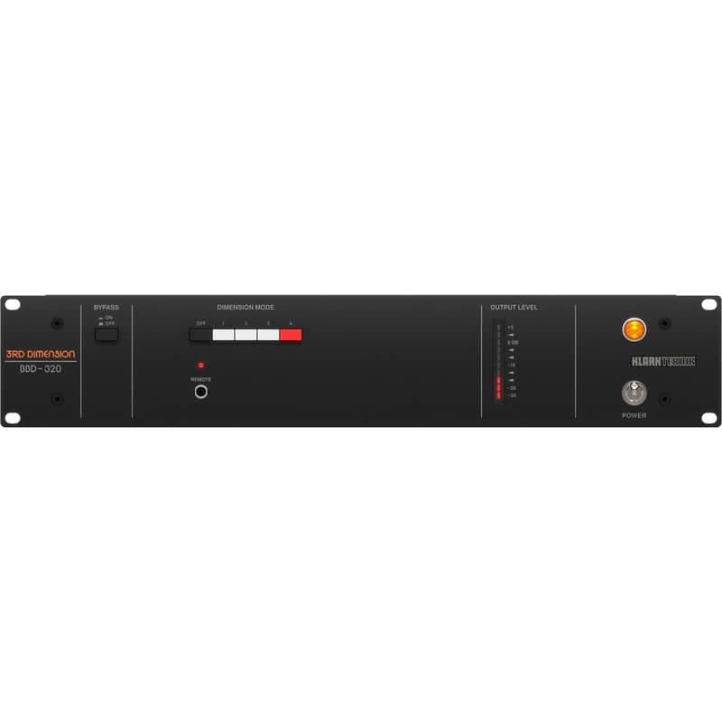 Klark Teknik 3rd Dimension BBD-320 Stereo Analog Chorus 2020 - Black