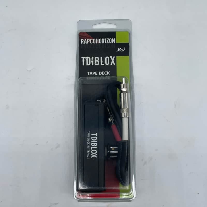 RAPCO HORIZON TDIBLOX Tape Deck Interface/DI box 2) RCAM IN - 1) XLRM OUT