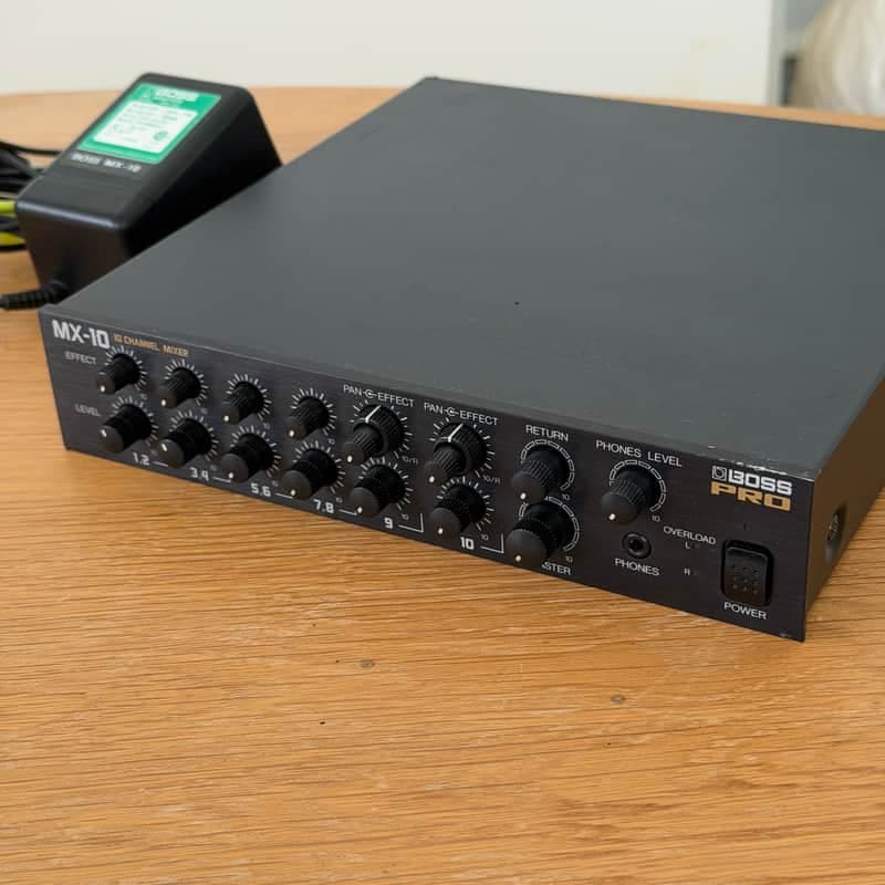 Boss MX-10 10 Channel Mixer - Boss PRO Series