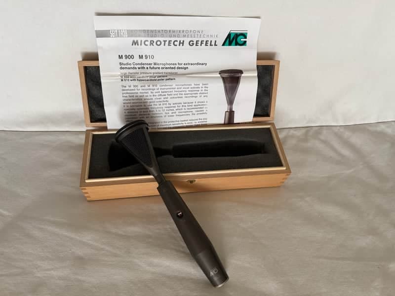 Microtech Gefell M900 early 2000 - Mate Black