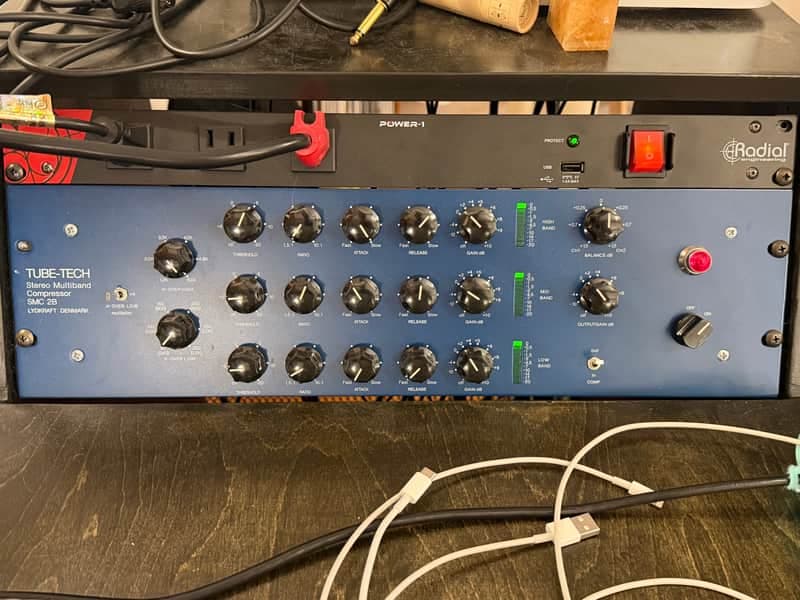 Tube-Tech SMC-2B Stereo Multiband Compressor 2010s - Blue