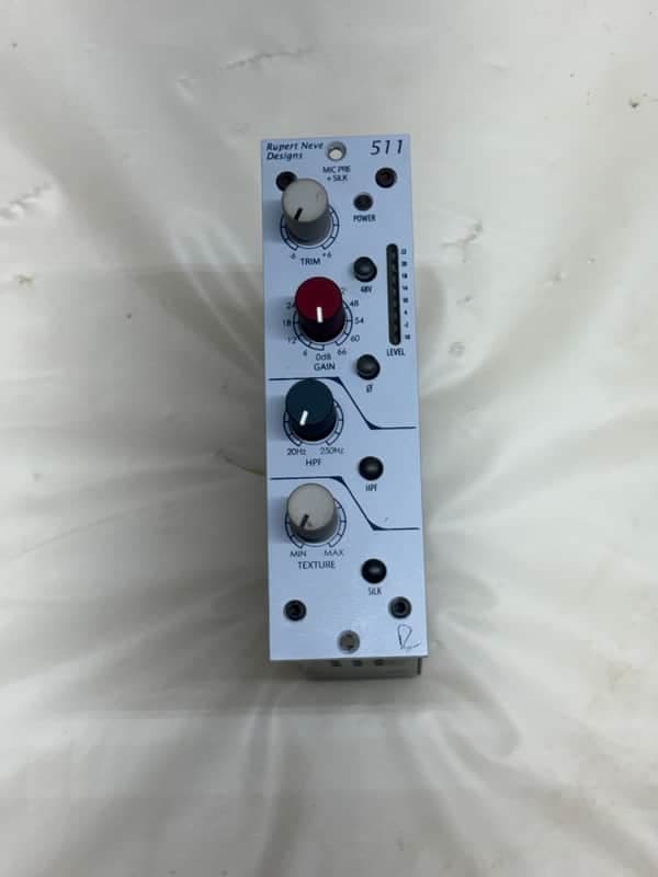 Rupert Neve Designs Portico 511 500-Series Mic Pre Module with Silk 2013 - Present - White