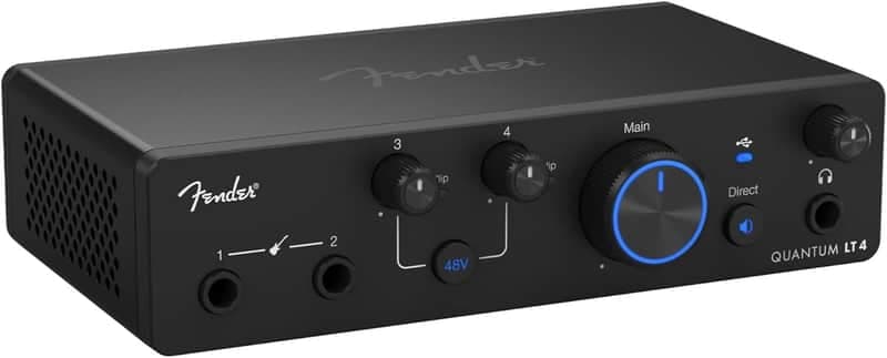 Fender Quantum LT4 4x2 USB-C Audio Interface