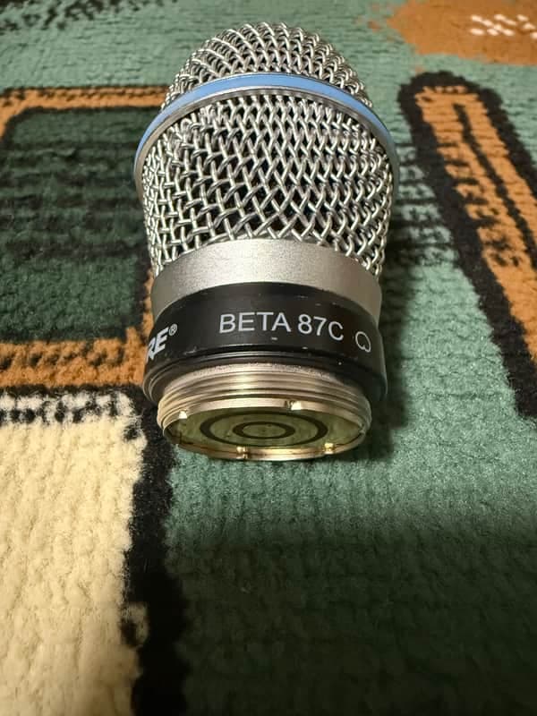 Shure RPW122 Wireless Beta 87C Capsule 2022 - Present - Black