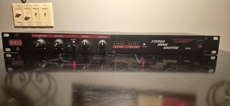 ULTRA RARE - Rolls Stereo Sonic Exciter RP262 1990-2000s - Red Metal