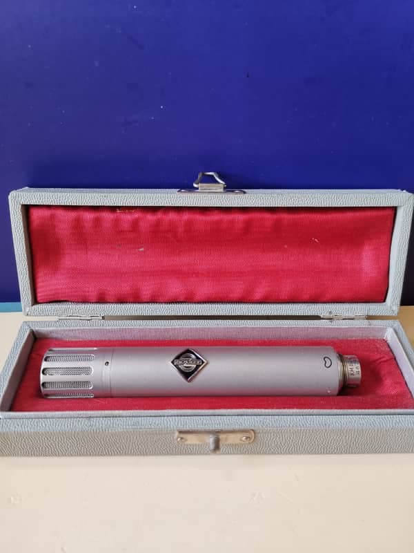 Neumann KM 54 Small Diaphragm Cardioid Condenser Microphone 1953 - 1970 - Nickel