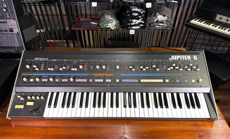Roland Jupiter 6, with full tech and calibration by Syntaur