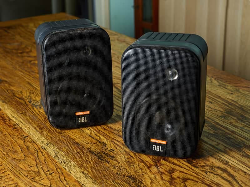 JBL Control 1 Xtreme 1987 - Black Matte vintage passive studio monitors