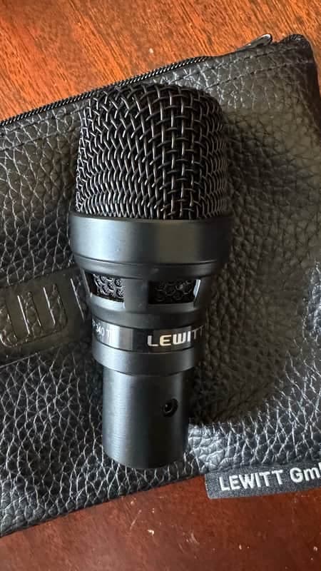Lewitt DTP-340-TT Dynamic Tom/Snare Microphone with Mounting Clip 2010s Black