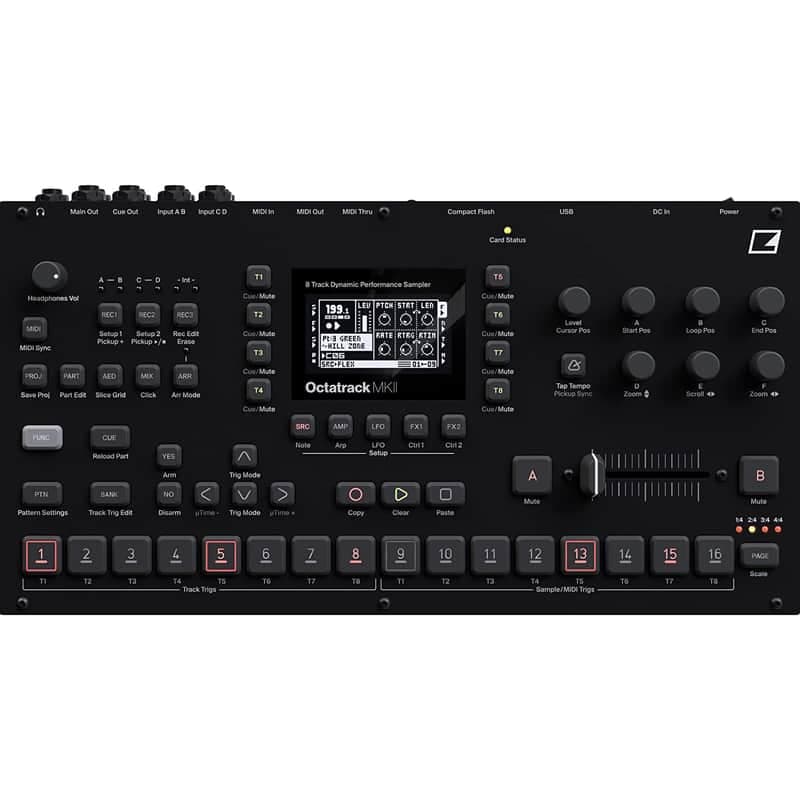 Elektron Octatrack MKII Eight Track Dynamic Performance Sampler