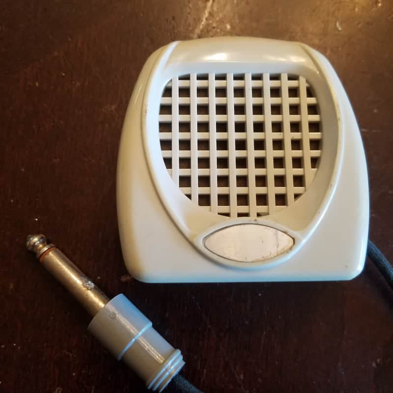 Turner 907 908 Recordio Silvertone/Heathkit Crystal Harp Mic Vintage 1950s Beige Plastic
