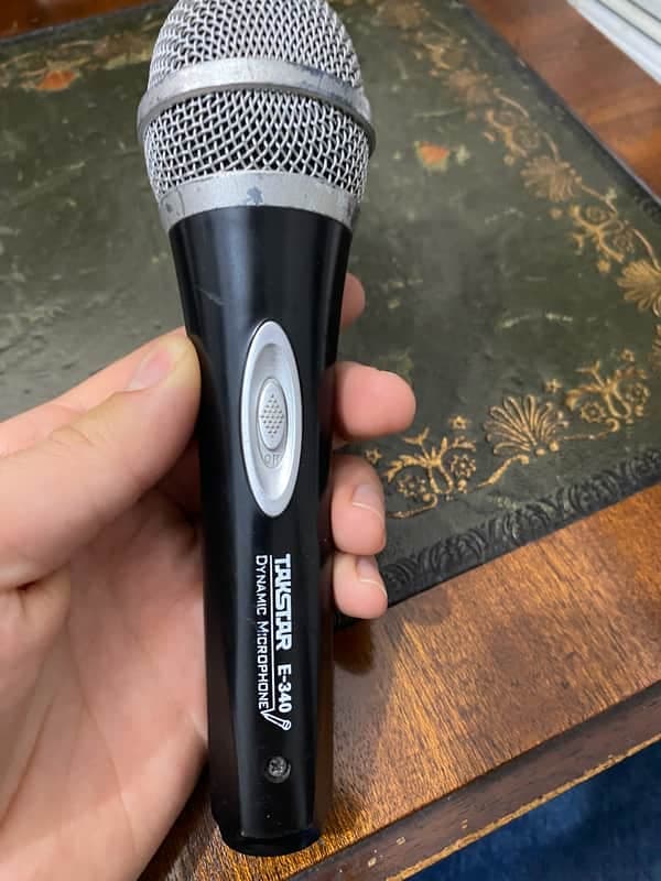 Takstar E-340 Dynamic Vocal Microphone with On/Off Switch Mid 2010's - Black