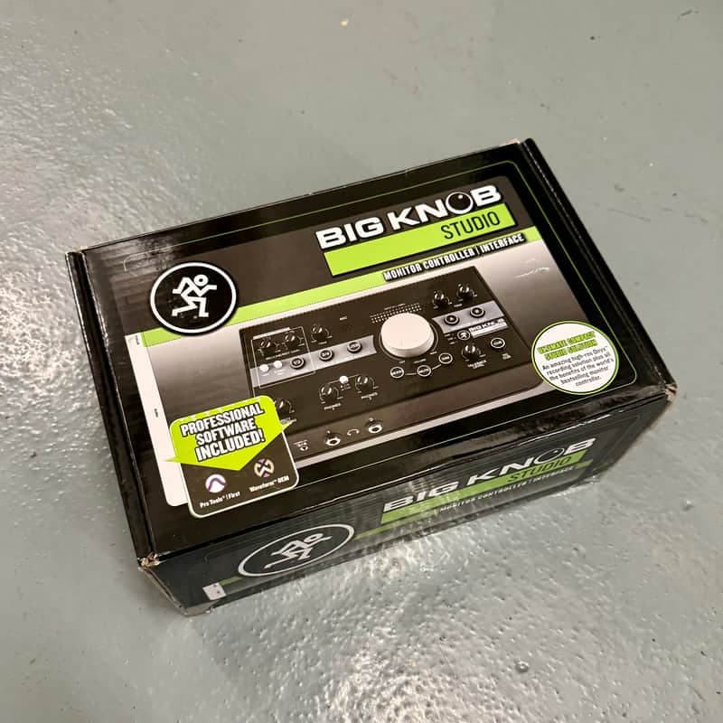 Mackie Big Knob Studio Monitor Controller / Interface 2017 - Present - Black