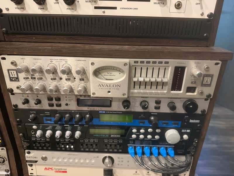 Avalon VT-747SP Stereo Compressor / EQ 2000s - Silver