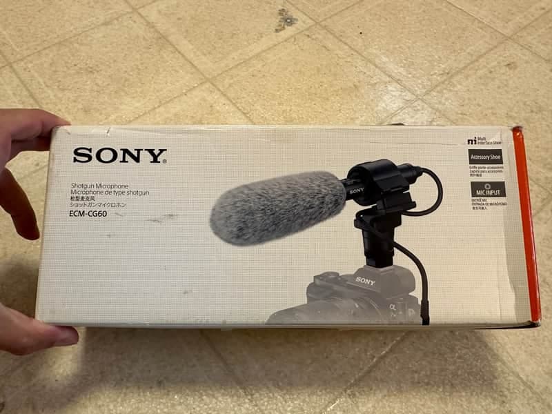 Sony ECM-CG60 2015 - Black