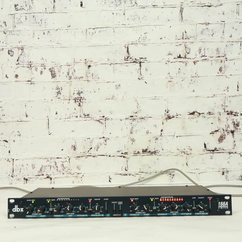 dbx 166A 2-Channel Compressor/Limiter