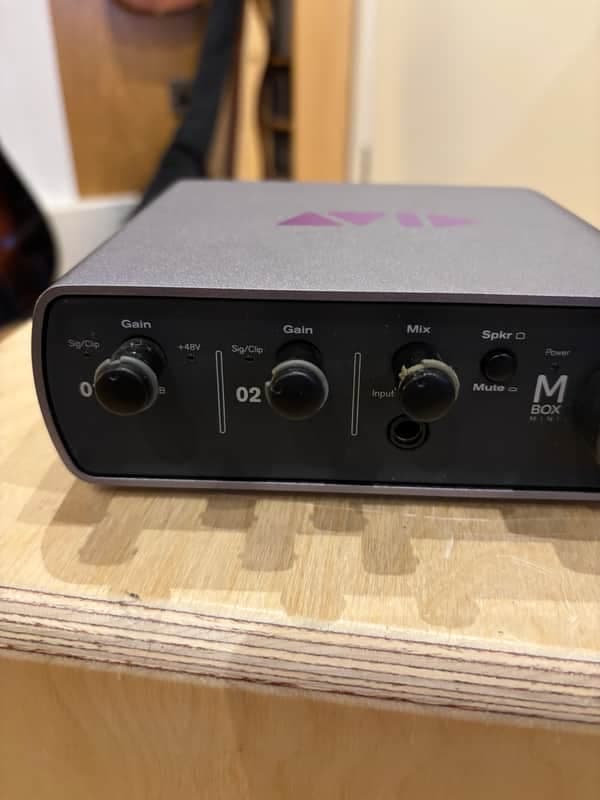Avid MBox Mini 3 USB Audio Interface Silver