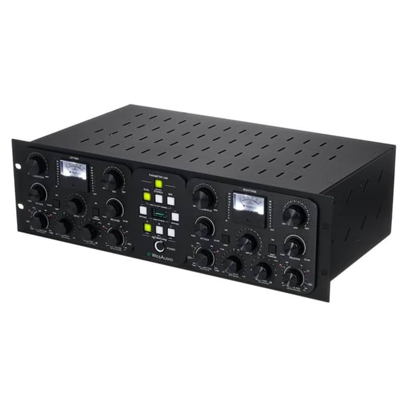 WesAudio ngBusComp Stereo Bus Compressor with Digital Recall 2020 - Black