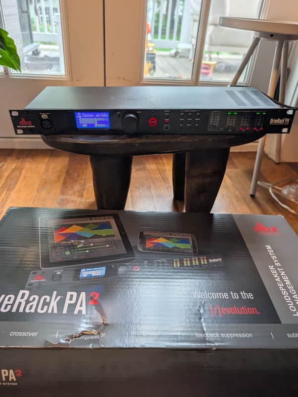 dbx DriveRack PA2 Loudspeaker Management System 2010s - Black