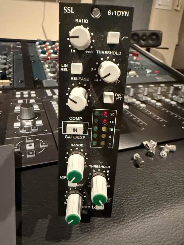 Solid State Logic 611DYN 500-Series Dynamics Module 2012 - Present - Black