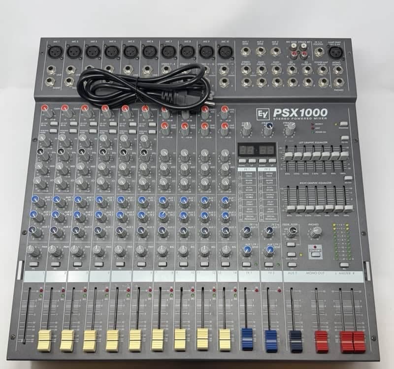 Electro-Voice PSX1000 Powered Mixer 14-Ch 500W PA Console